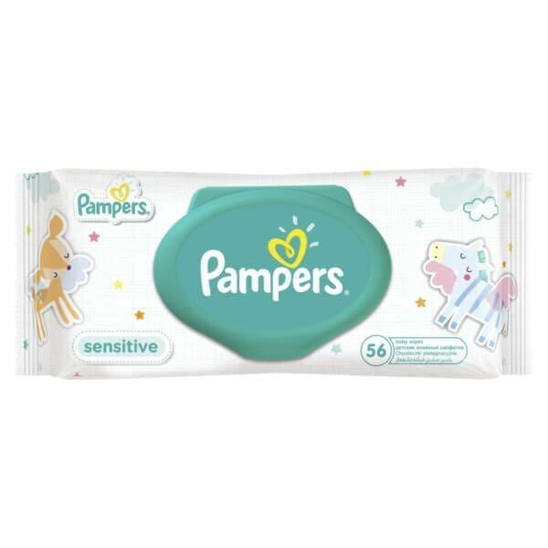 1130192-PAMPERS-SENSITIVE-BABY-WIPES.jpg Pampers Wipes Sensitive 56S