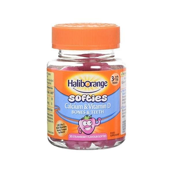Haliborange - Cal &Vit D S-Berry Softies 30S 3 - 12 Yrs