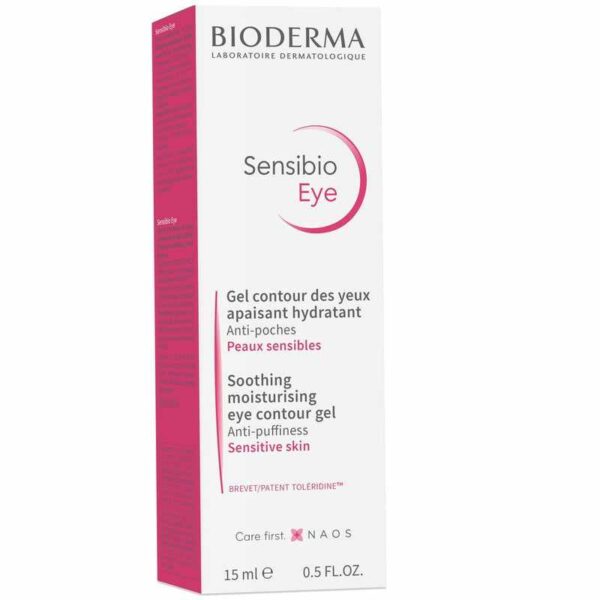 Bioderma Sensitive Skin Sensibio Puff Eye Gel 15Ml