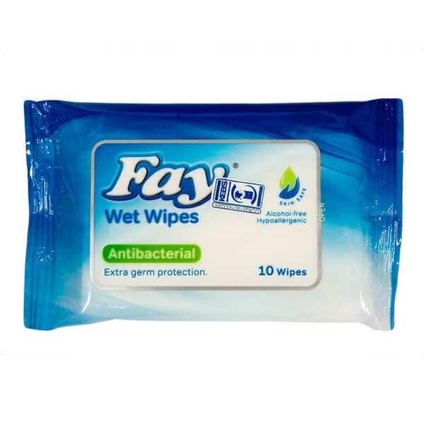 1132318-FAY-antibacterial-wipes.jpg Fay Antibacterial Wipes 60S