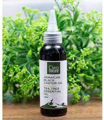 Cleo Nature Jamaican Black Castor Oil With Tea Tree Essential Oil 120Ml