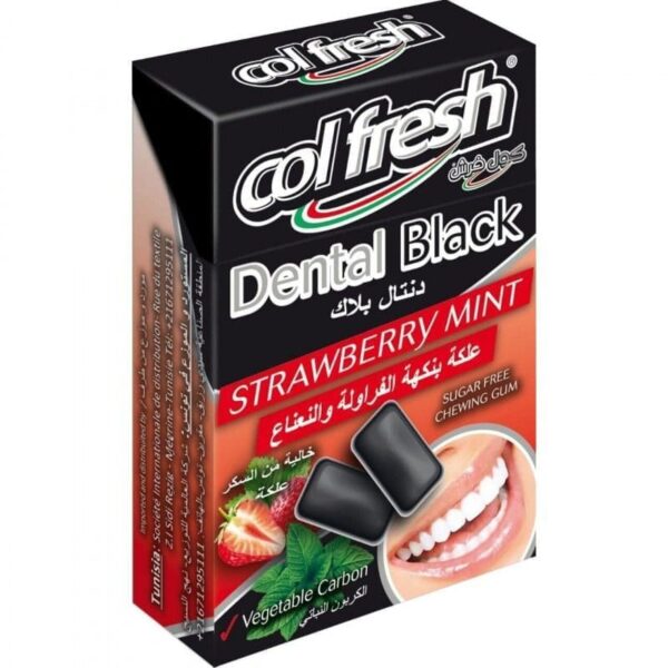 1133246.jpg Colfresh Gum Dental Black Strawberry Mint 50G