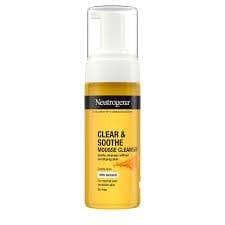 Neutrogena Clear&Soothe Oil-Free Mousse Cleanser 150Ml