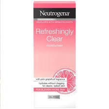 Neutrogena Refreshingly Clear Pink Gf Moisturiser 50Ml