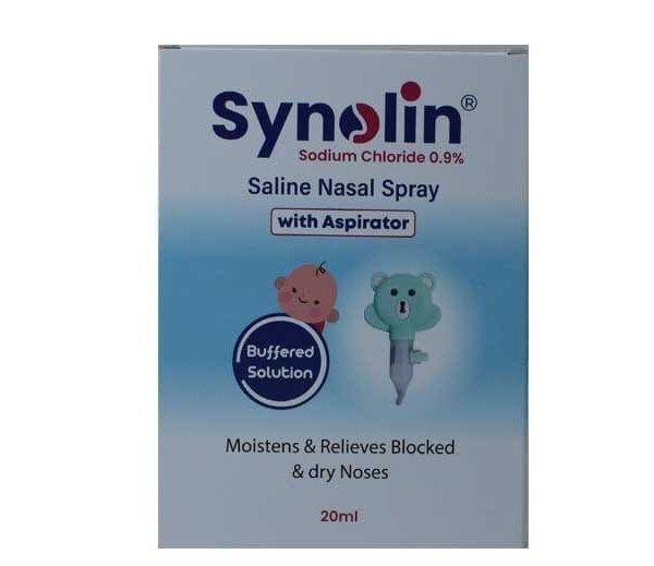 Synolin Saline Nasal Spray Kit 20Ml