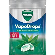 Vicks Vapodrops Sugar Free Losenges Eucalyptus 72Gm