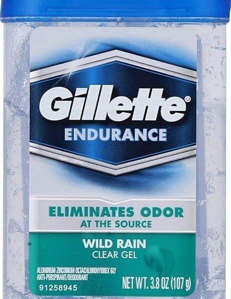 Gillette Clear Gel Deo Wild Rain 107G
