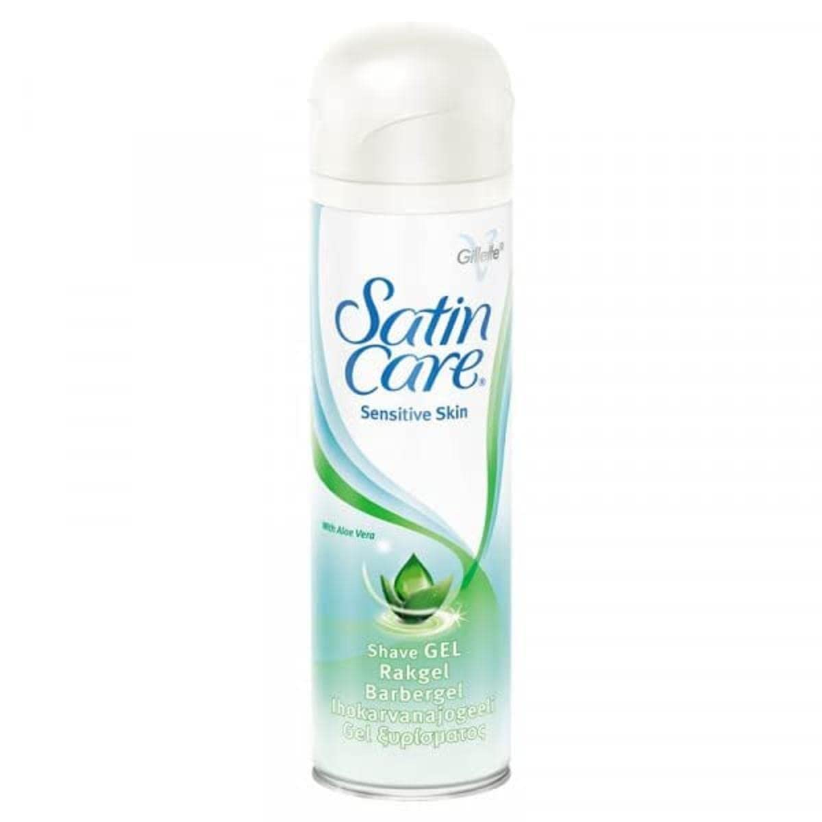 Gillette Satin Care Shave Gel Sens Skin (Uk) 200Ml