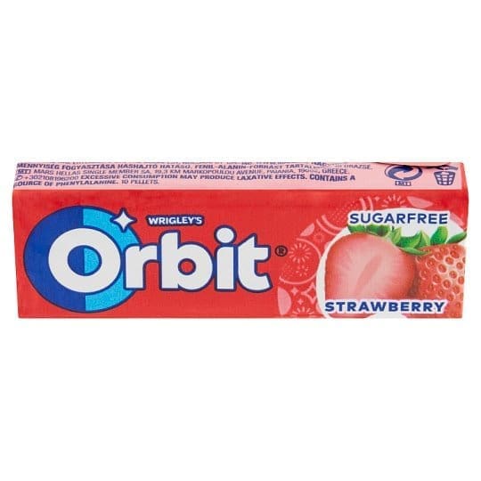Orbit Strawberry 6 Tabs 10.2G - Sugarfree