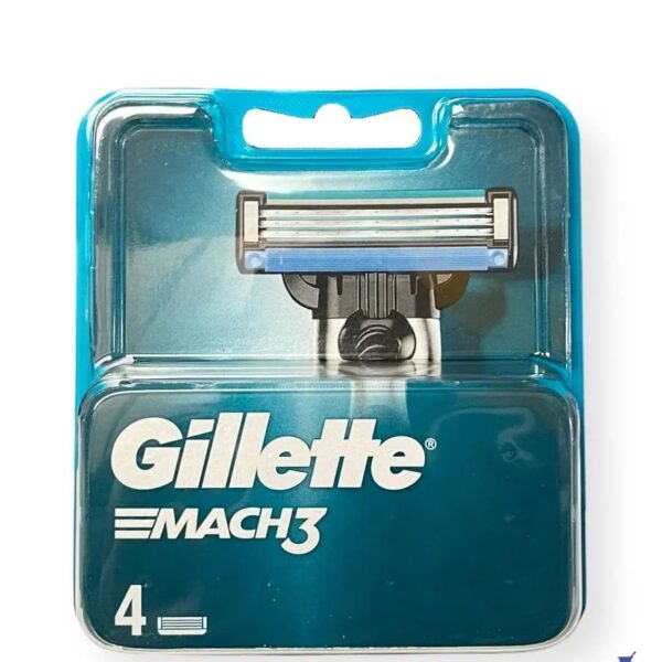 Gillette Mach 3 Blades 4'S