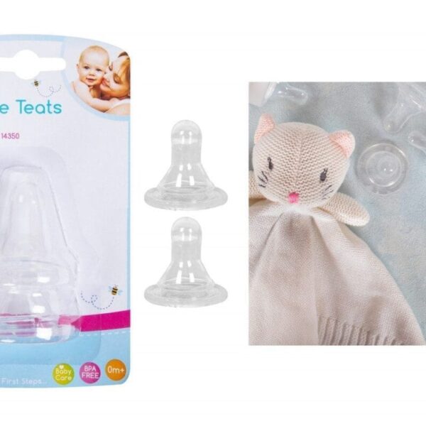 First Steps Silicone Teats Medium Flow First Steps039