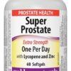 Webber Naturals Super Prostate Extra Strength Softgels 60S