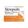 Strepsils Lozenges Orange & Vitamin C 12S