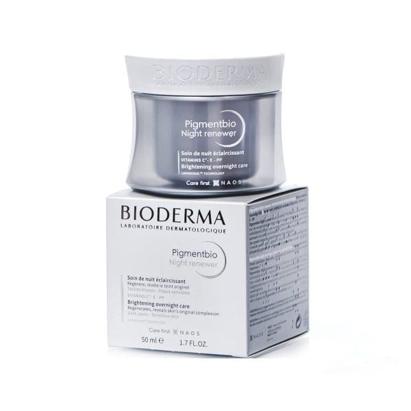 Bioderma Pigmentbio Night Renewer 50Ml Brightens Dark Spots On Senstive Skin
