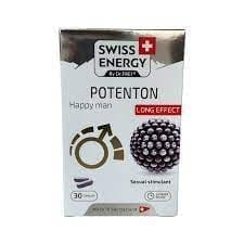 Swiss Energy Potenton Sexual Stimulant Vegan Sustained Release Caps 30S