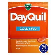 Vicks Dayquil Cold Flu Liquicap 24S