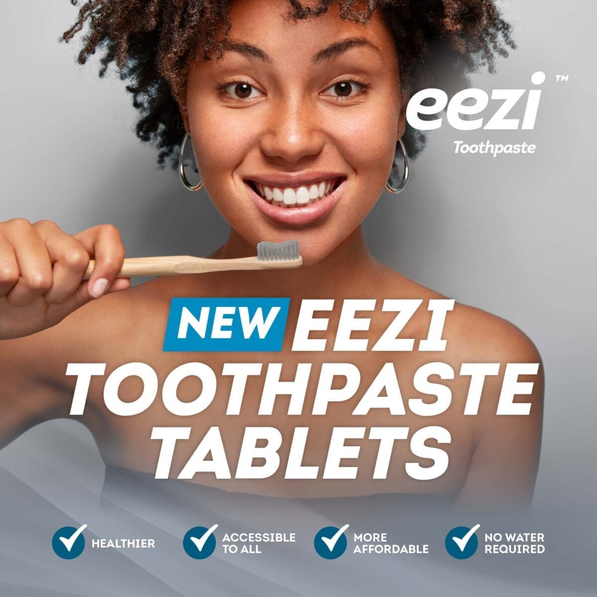 Eezi Toothpaste Complete Protection Tabs 60'S