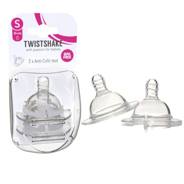 Twistshake Anti-Colic Teat Small 0+M
