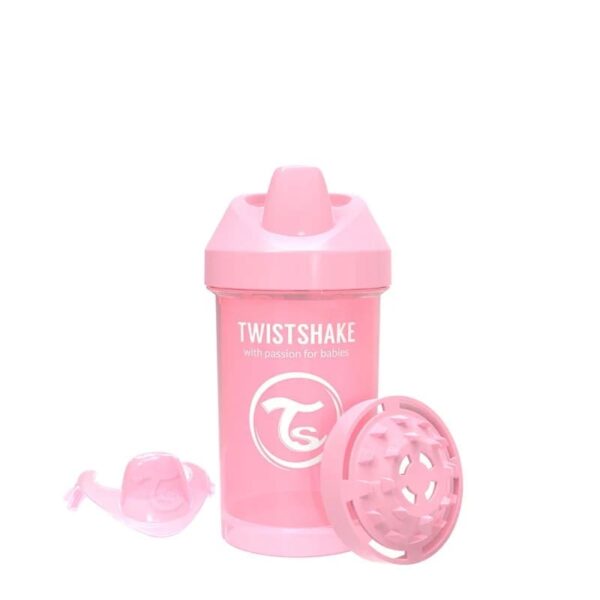 Twistshake Crawler Cup 300Ml 8+M Pastel Pink