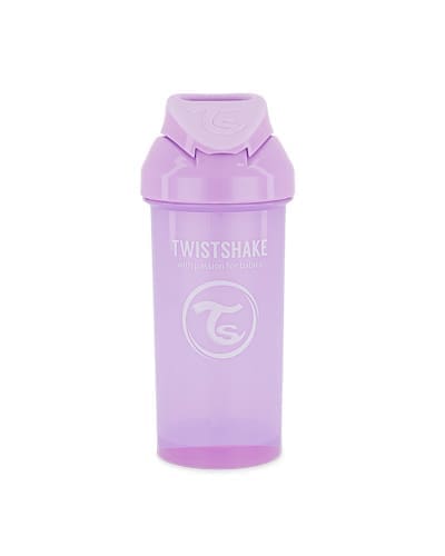 Twistshake Straw Cup 360Ml 6+M Pastel Purple