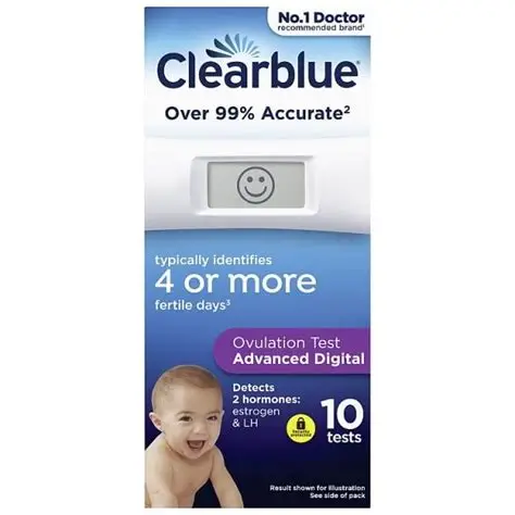 Clearblue Advanced Digital Ovulation Test 10S