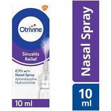 Otrivin Adult Sinusitis Spray 10Ml