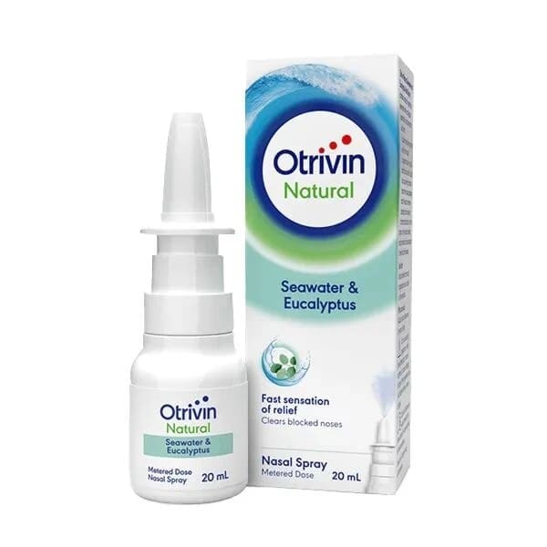Otrivine Natural With Eucalyptus Nasal Spray 20Ml