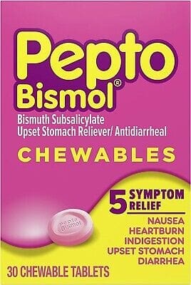 Pepto Bismol Chewable Tablets 30S