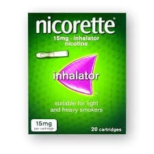 Nicorette 15Mg Inhalator Cartridges 20S