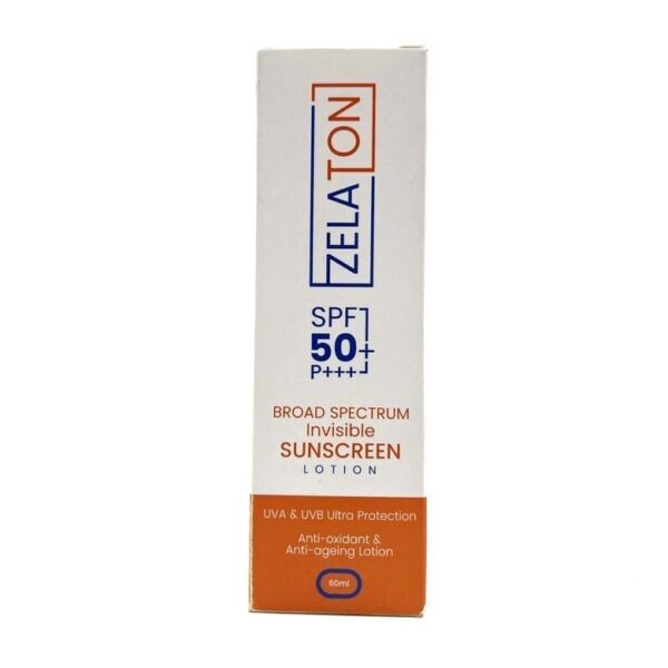 Zelaton Spf50 Sunscreen Lotion 60Ml