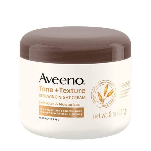 Aveeno Tone+Texture Renewing Night Cream 227G