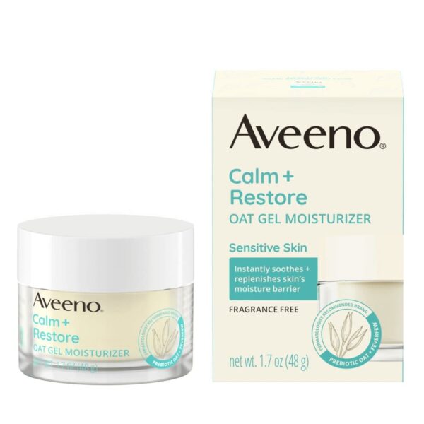Aveeno Calm+Restore Sens Skin Oat Gel Moist 48G