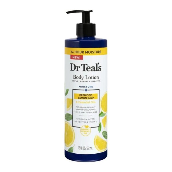 Dr Teal'S Body Lotion Prebiotic Lemon Balm 532Ml