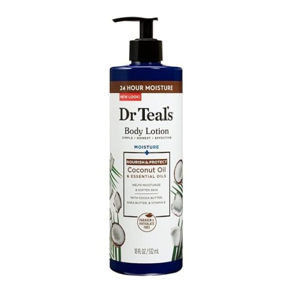 Dr Teals Body Lotion Coconut Oil 532Ml