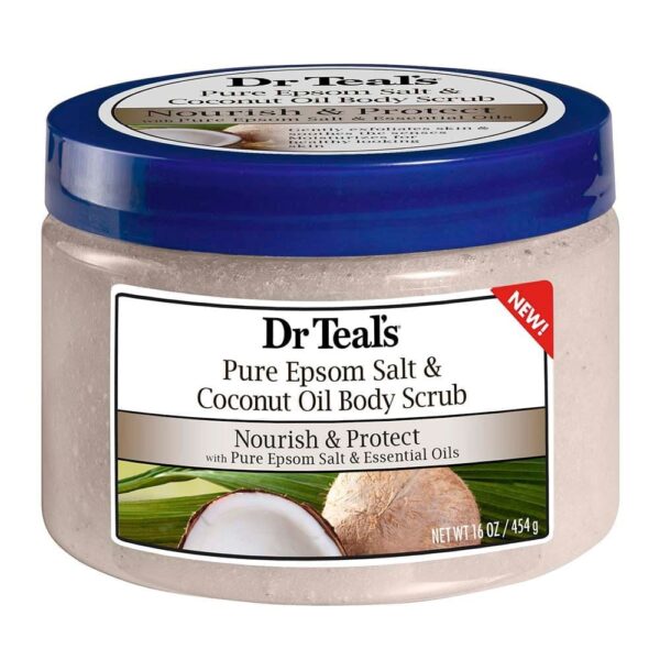 Dr Teal'S Scrub Nourish&Protect Coconut 454G