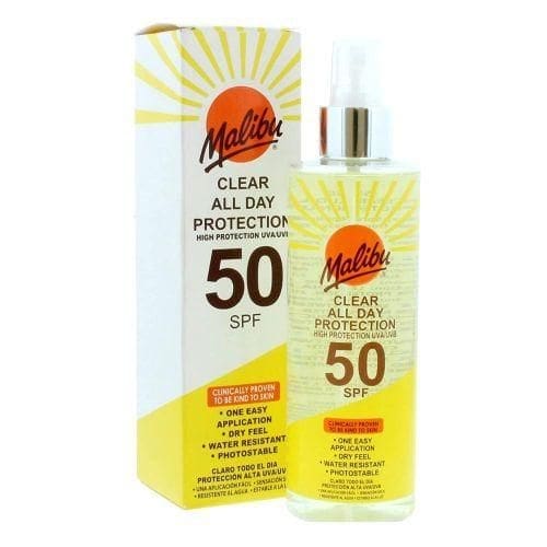 Malibu - Clear All Day Protection Spf 50 250Ml