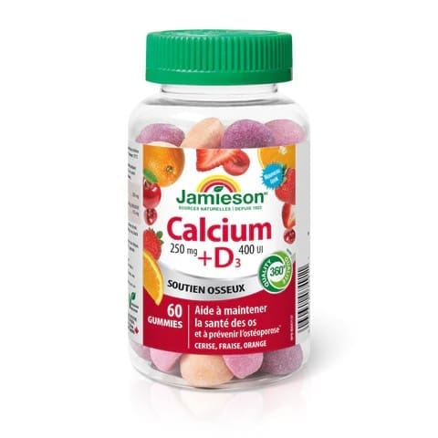 Jamieson Calcium +D3 Gummies 60S