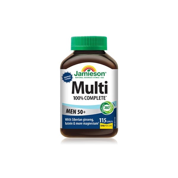 Jamieson Multi 100% Complete Men 50 +Caplets 115S