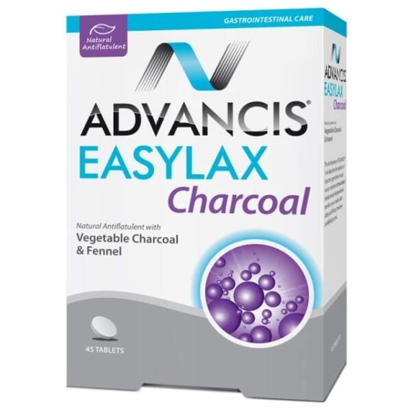 Advancis Easylax Charcoal Tablets 45S