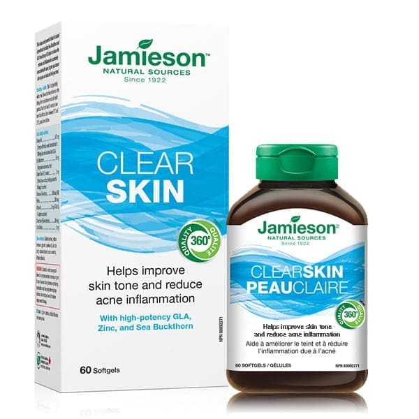 Jamieson Clear Skin Softgels 60S