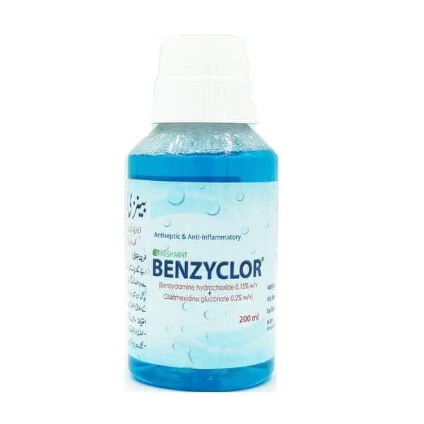 Benzychlo Mouthwash 200Ml