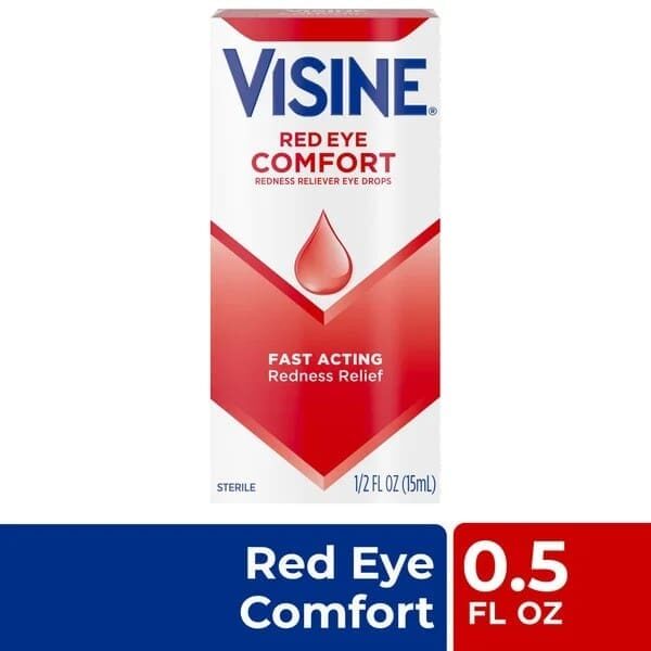 Visine Red Eye Comfort Eye Drops 15Ml