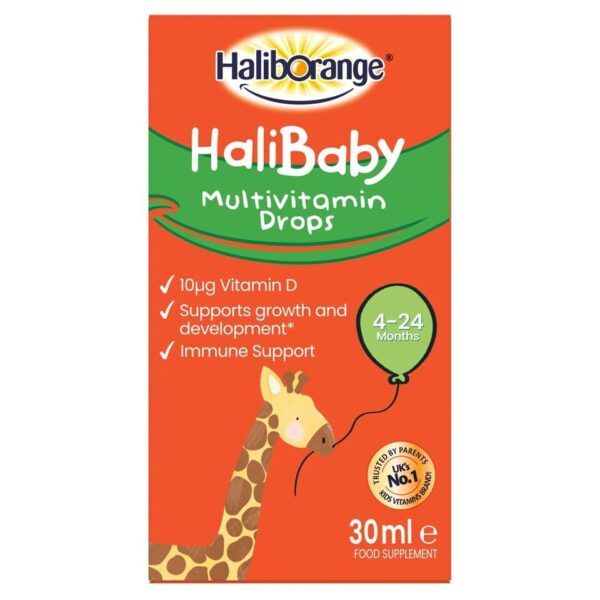1138415.jpeg Halibaby Multivitamin Drops (4-24 Months) 30Ml