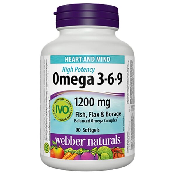 Webber Naturals Complete Omega Softgels 90S