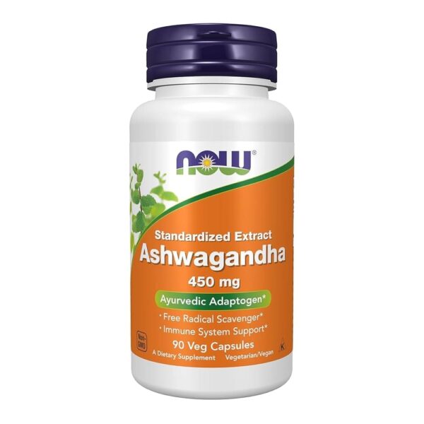 Now Ashwagandha Ext 450Mg Vcaps 90S