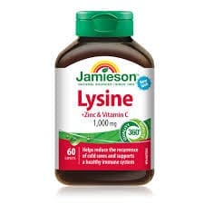 Jamieson Lysine 1000Mg Caplets 60S