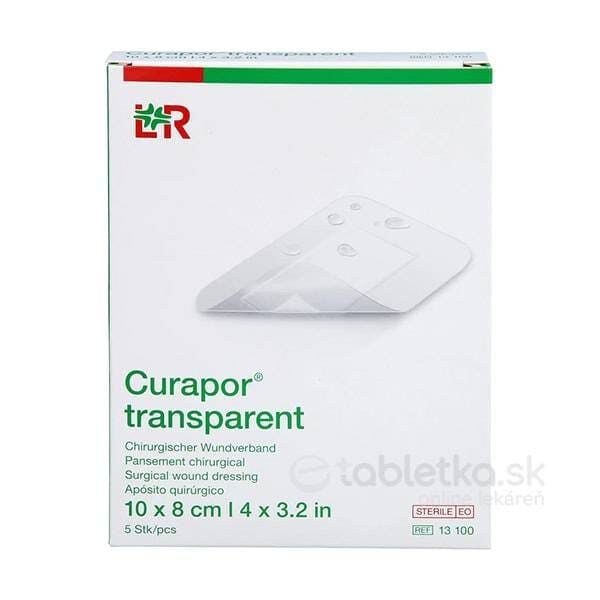 Curapor Transparent 10X8Cm