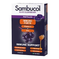 Sambucol B/Elderberry Immuno Forte Pastilles 20S