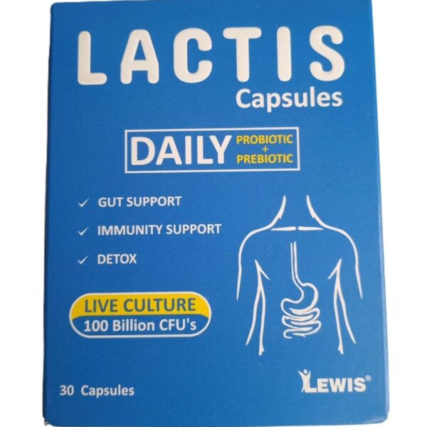 Lewis Lactis Capsules 30S