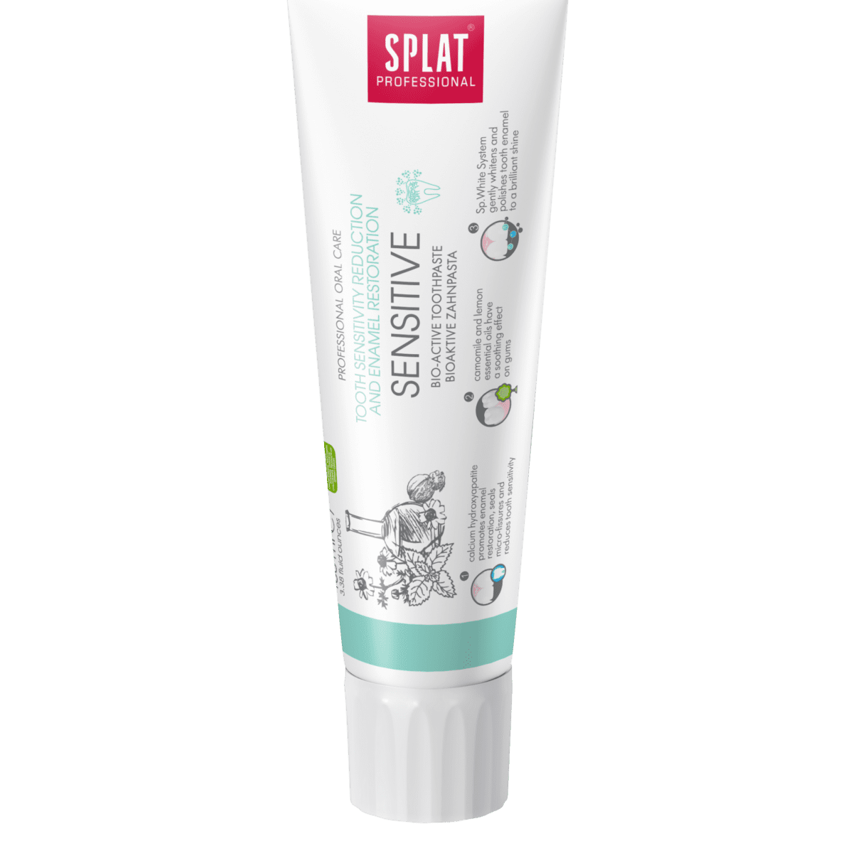 Splat Tooth paste Prof Sensitive 100Ml